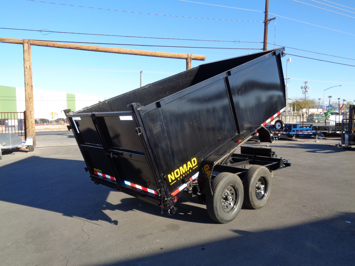 New 2026 BIG TEX Trailers * 14LX-12 * 12Ft Tandem Axle 14k Dump Trailer W/ 4ft Sides