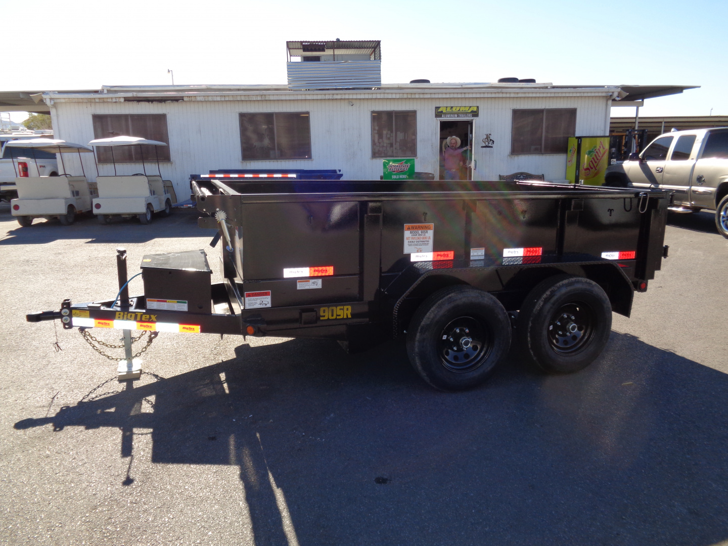 New 2026 Big Tex Trailers * 90SR-10 * 6x10Ft Tandem Axle Single Ram 10K Dump Trailer