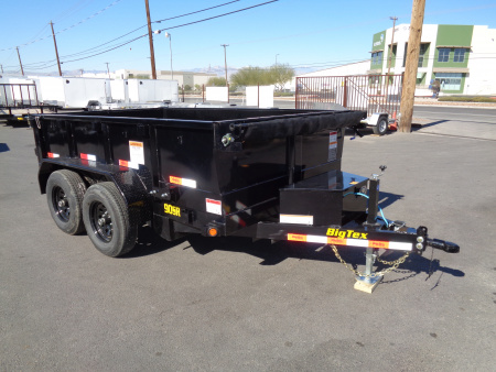 New 2026 Big Tex Trailers * 90SR-10 * 6x10Ft Tandem Axle Single Ram 10K Dump Trailer