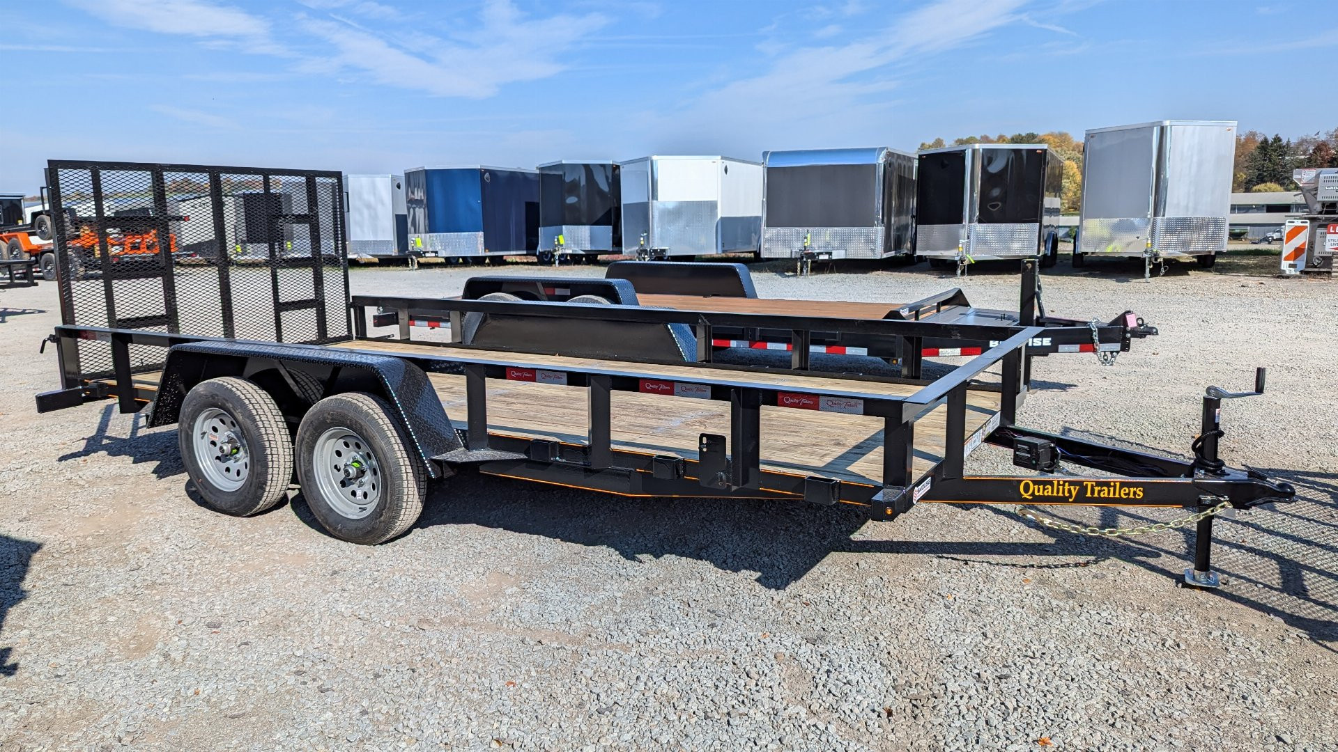 New 2026 Quality 7x16 General Duty Utility Trailer - NO DOVE TAIL