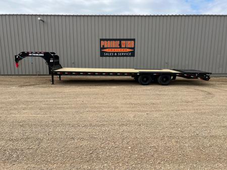New 2026 PJ Trailers 32' LD Gooseneck 10K's Flatbed Trailer