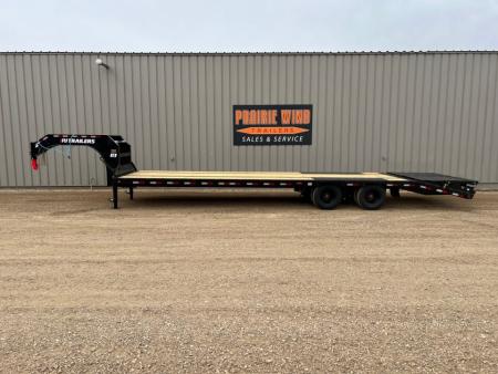 New 2026 PJ Trailers 32' LD Gooseneck 10K's Flatbed Trailer
