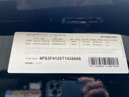 New 2026 PJ Trailers 32' LD Gooseneck 10K's Flatbed Trailer