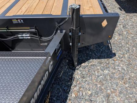 New 2026 Diamond C Trailers Diamond C PX 212 25' Pintle Trailer w/ Max Ramps 25.9K GVWR Deckover Trailer