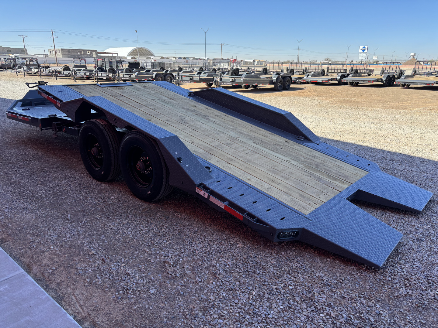 New 2026 RawMaxx GTX - 22' X 102" GRAVITY TILT Tilt Trailer