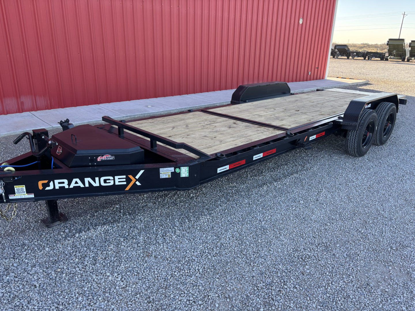 New 2026 ORANGE X 83X22 GRAVITY TILT 20K Tilt Trailer