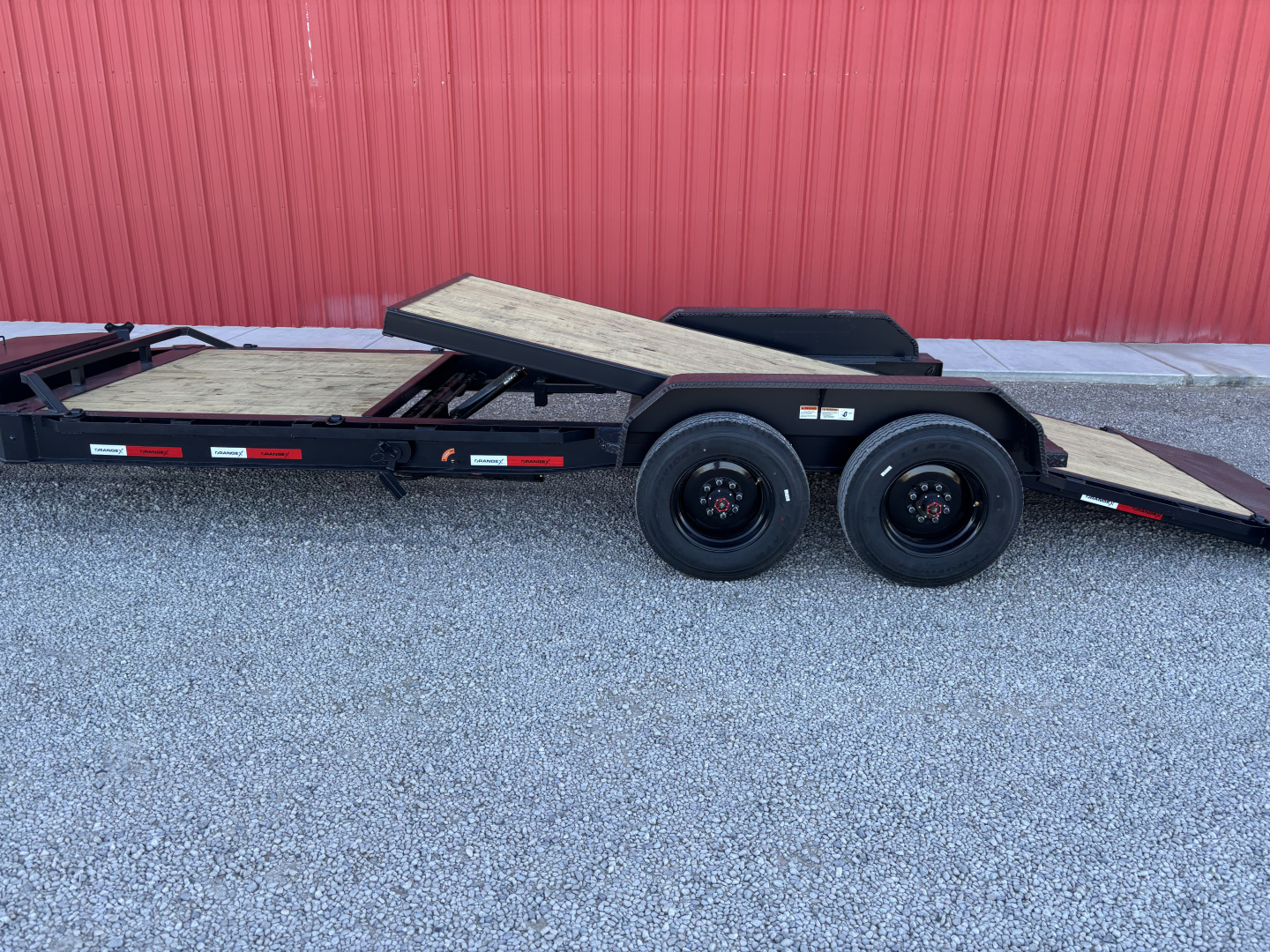 New 2026 ORANGE X 83X22 GRAVITY TILT 20K Tilt Trailer