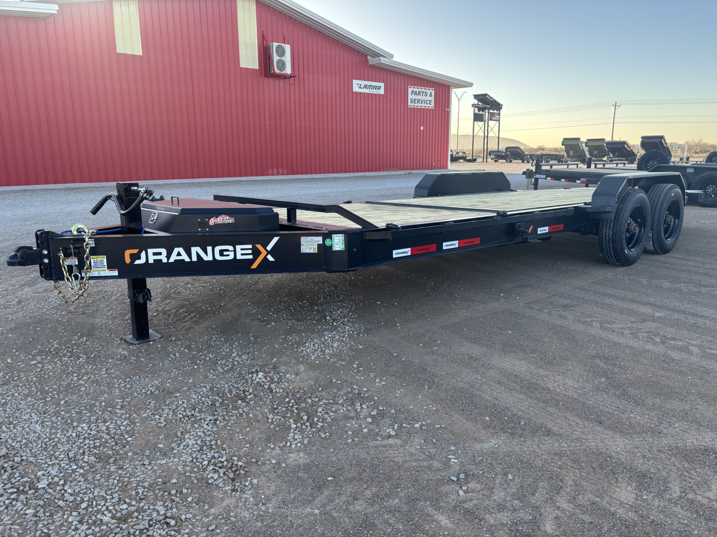 New 2026 ORANGE X 83X22 GRAVITY TILT 20K Tilt Trailer
