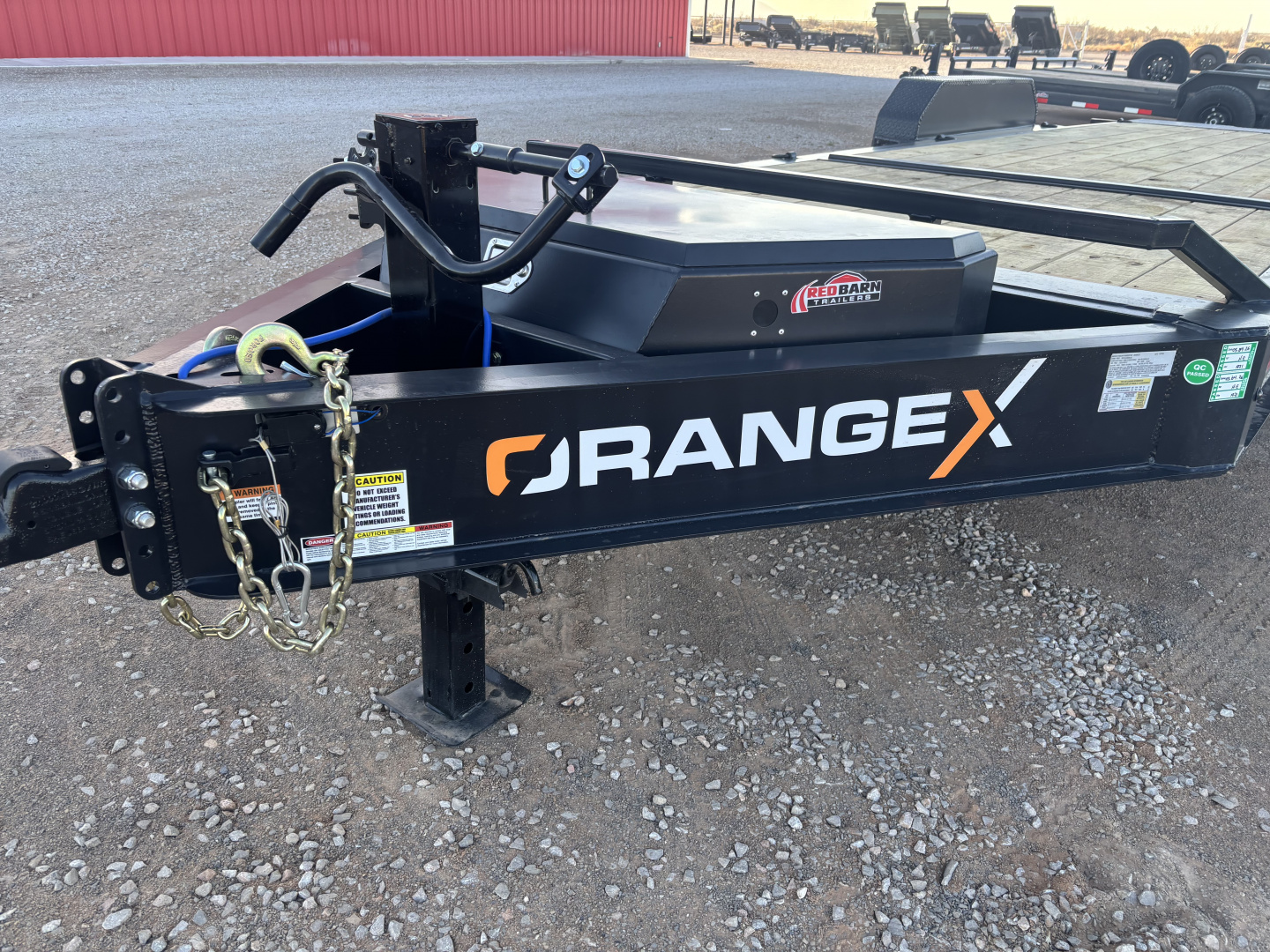 New 2026 ORANGE X 83X22 GRAVITY TILT 20K Tilt Trailer