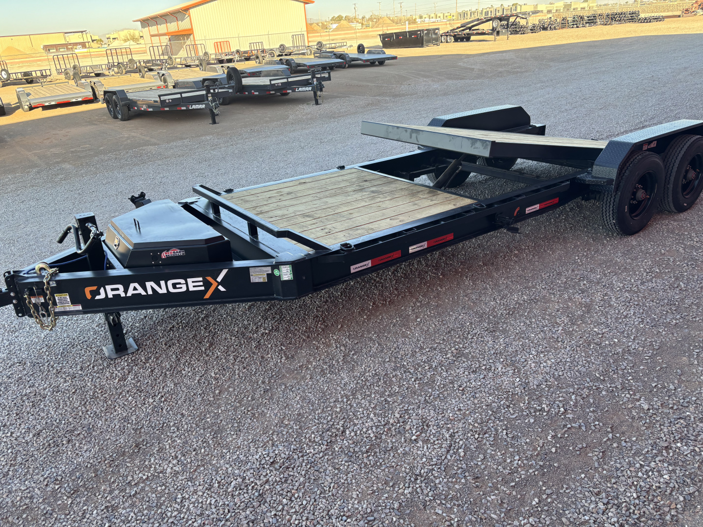New 2026 ORANGE X 83X22 GRAVITY TILT 20K Tilt Trailer