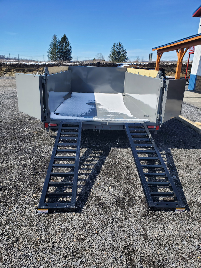 New 2026 Diamond C Trailers LPT207 Dump Trailer / 82"X14' / 15500 GVWR