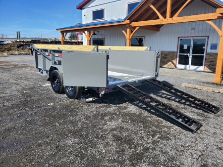 New 2026 Diamond C Trailers LPT207 Dump Trailer / 82"X14' / 15500 GVWR