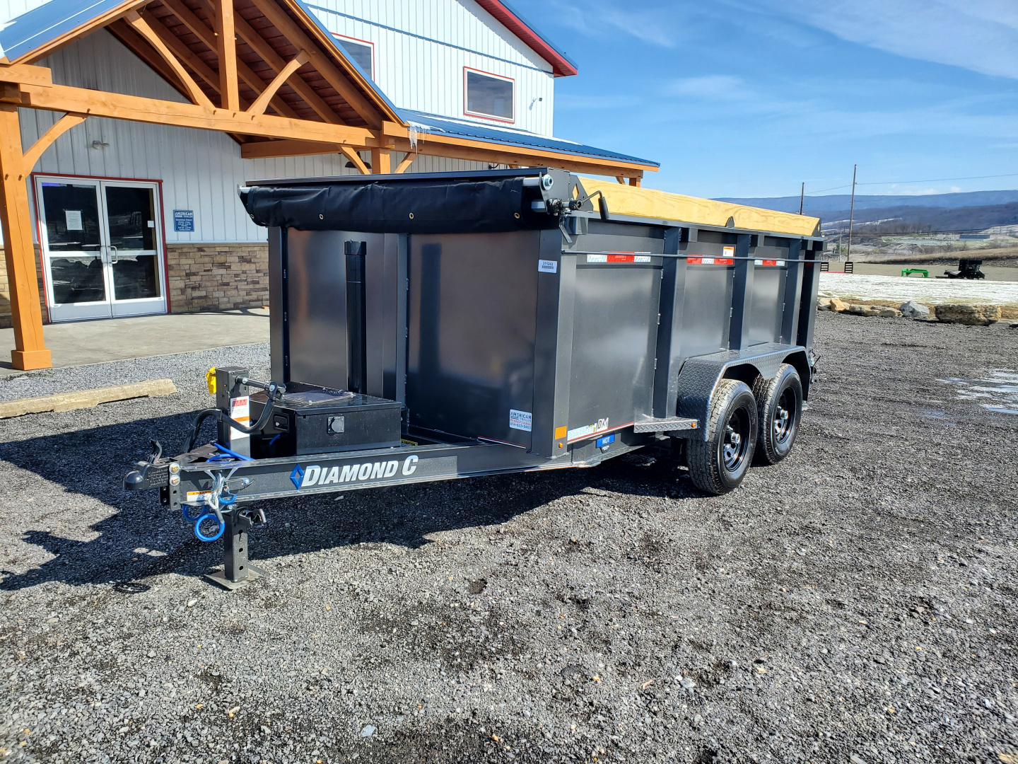 New 2026 Diamond C Trailers MDT206 Pacesetter Edition / 77"x 12' / 9890 GVWR