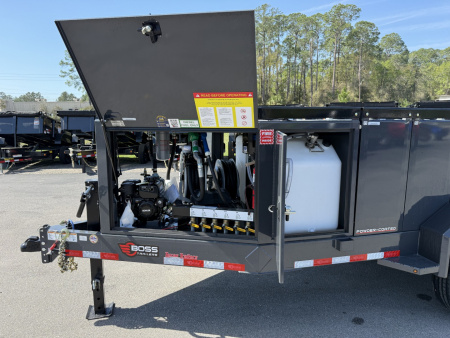 New MT660072 BOSS TRAILERS 660 GALLON MULTI TANK NO-HAZMAT FUEL TRAILER