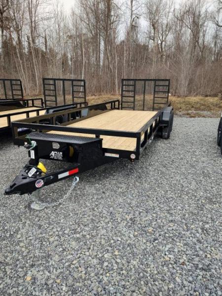 New 2026 Sure-Trac 7'X20' HD TUBE TOP 10K Utility Trailer