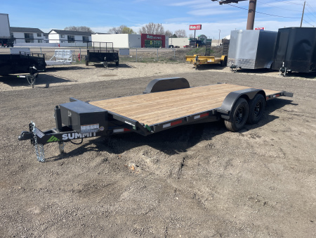 New 2026 Summit Cascade 7x18 10k Full Tilt Deck Trailer
