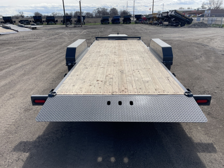 New 2026 Summit Cascade 7x18 14k Full Tilt Deck Equipment Trailer