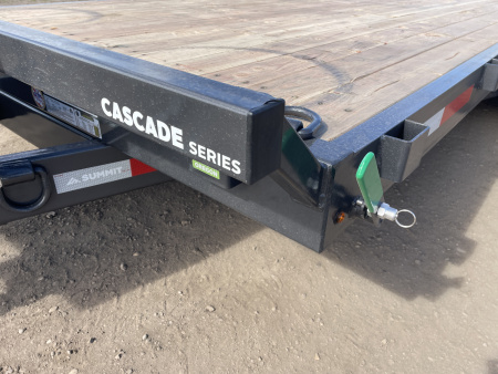 New 2026 Summit Cascade 7x18 14k Full Tilt Deck Equipment Trailer