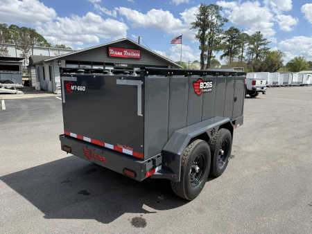New MT660072 BOSS TRAILERS 660 GALLON MULTI TANK NO-HAZMAT FUEL TRAILER