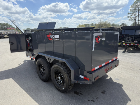 New MT660072 BOSS TRAILERS 660 GALLON MULTI TANK NO-HAZMAT FUEL TRAILER
