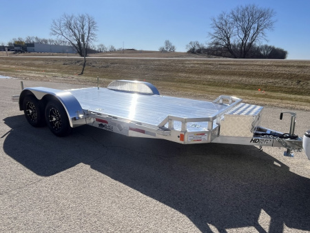 New 2026 Black Rhino Aluminum 81 x16' CH716A-7K w/ Ramps and Tool Box Car Hauler