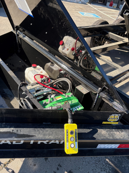 New 2026 Load Trail 7x14 Dump Trailer-HD/ 4' High Sides/ 8" I beam frame/ Telescopic Cylinder/ Tarp kit & Ramps - 14k GVW