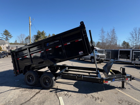New 2026 Load Trail 7x14 Dump Trailer-HD/ 4' High Sides/ 8" I beam frame/ Telescopic Cylinder/ Tarp kit & Ramps - 14k GVW