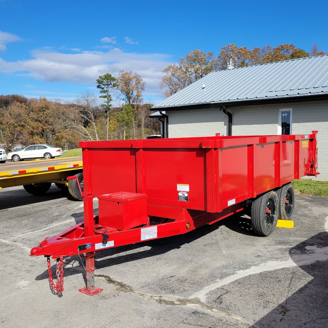 New 2026 P & T Trailers 6X10 TA DUMP 3WAY GATE Dump Trailer