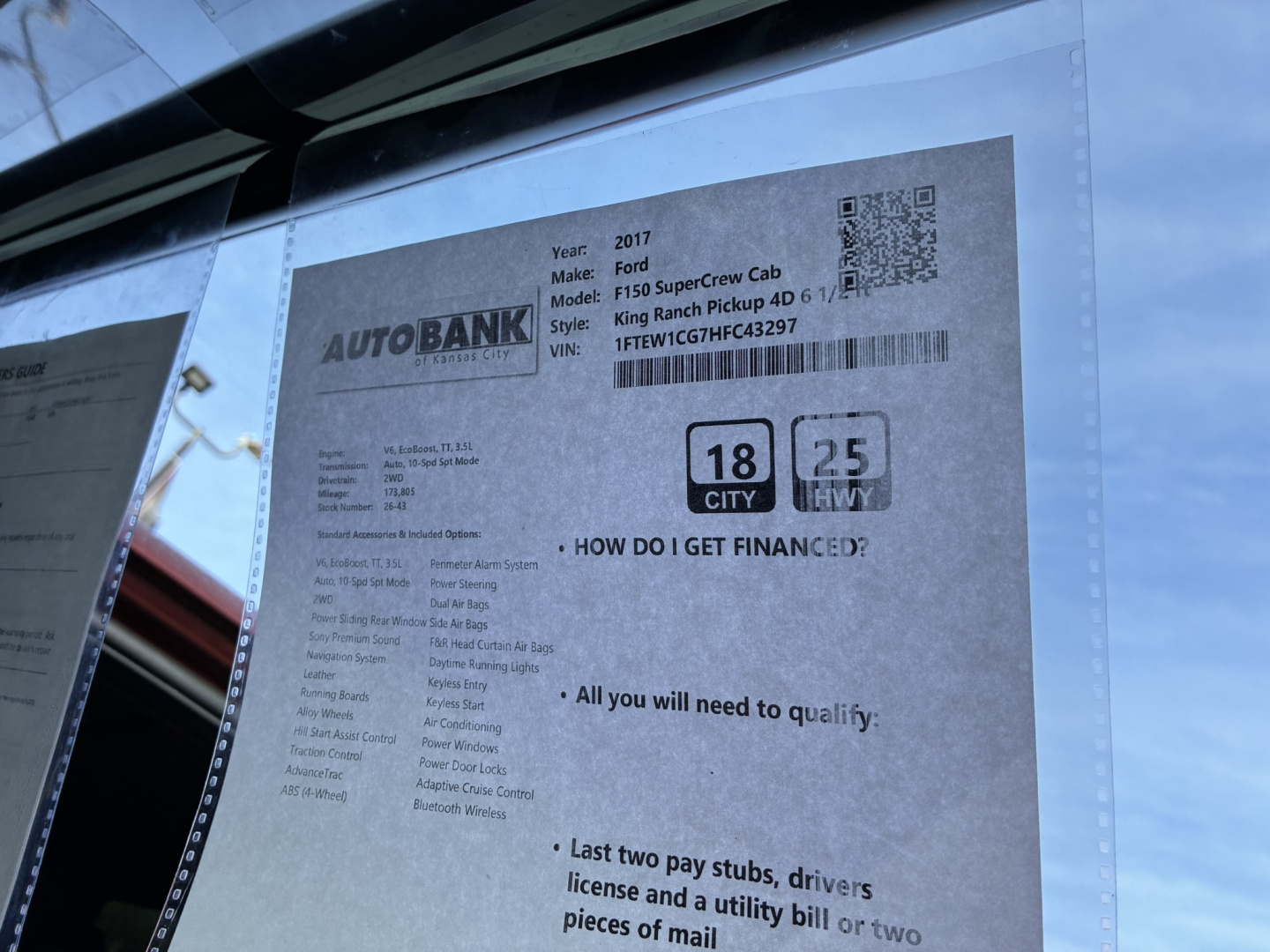 Used 2017 Ford F150 Super Crew Truck