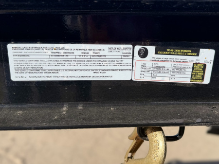 New 2026 Load Trail 8.5-24 Deckover Equipment Hauler 14K GVWR