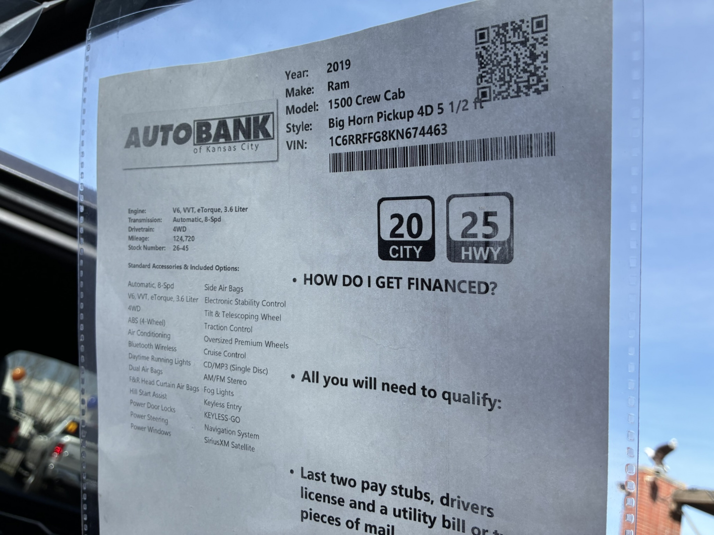 Used 2019 RAM 1500 Crew Cab Truck