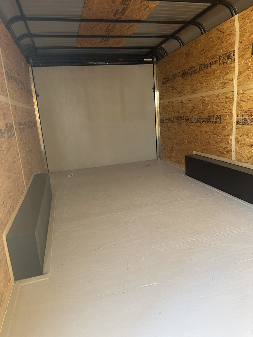 New 2025 Cargo Craft 8.5'x20'x7'tall Expedition Ramp white/black out Cargo / Enclosed Trailer
