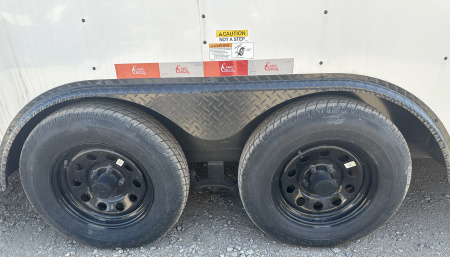 New 2025 Cargo Craft 8.5'x20'x7'tall Expedition Ramp white/black out Cargo / Enclosed Trailer