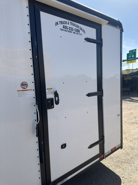 New 2025 Cargo Craft 8.5'x20'x7'tall Expedition Ramp white/black out Cargo / Enclosed Trailer