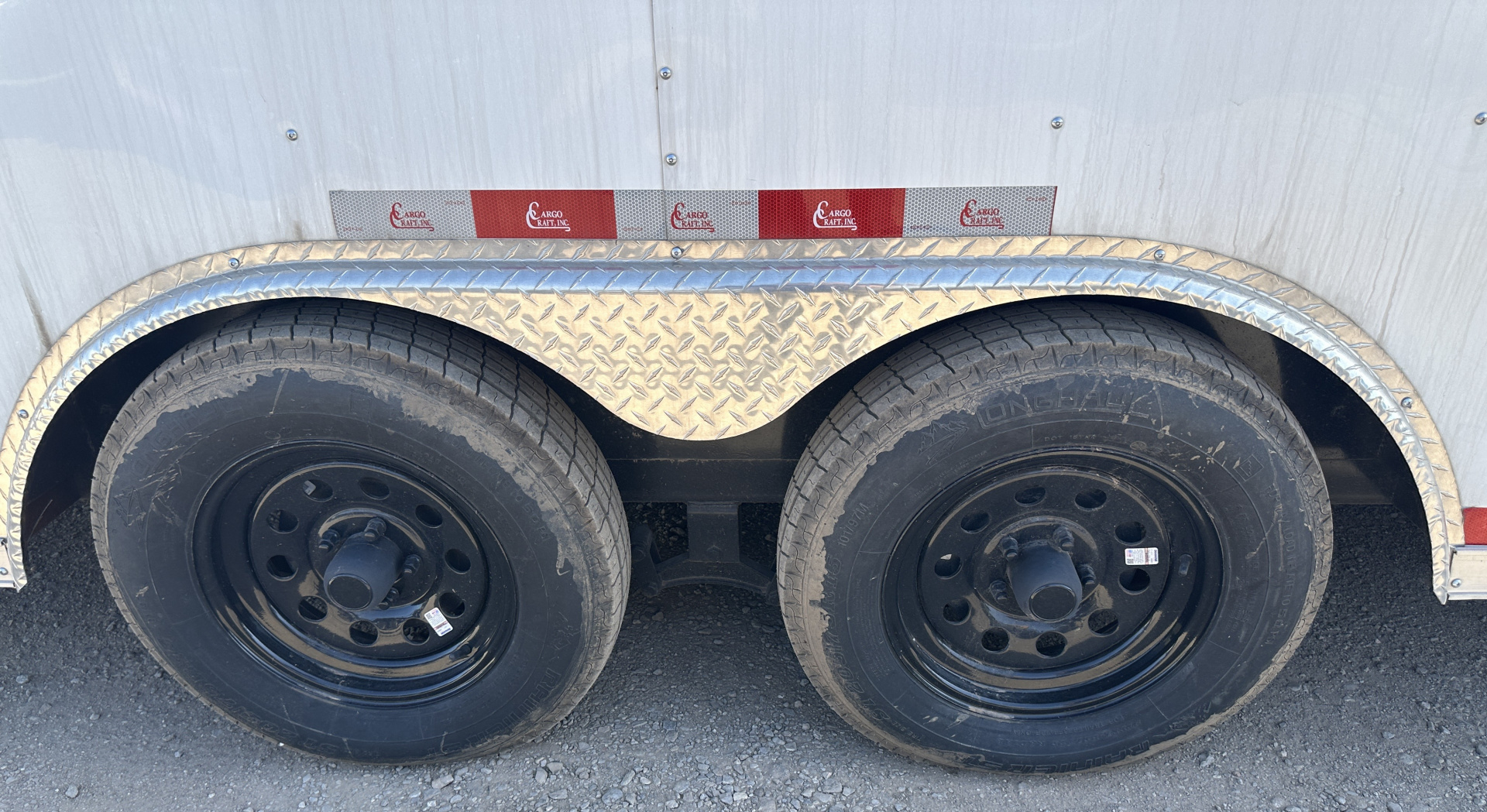 New 2024 Cargo Craft 8.5"x20'x7'Tall Car Hauler 3500's white/black out Cargo / Enclosed Trailer