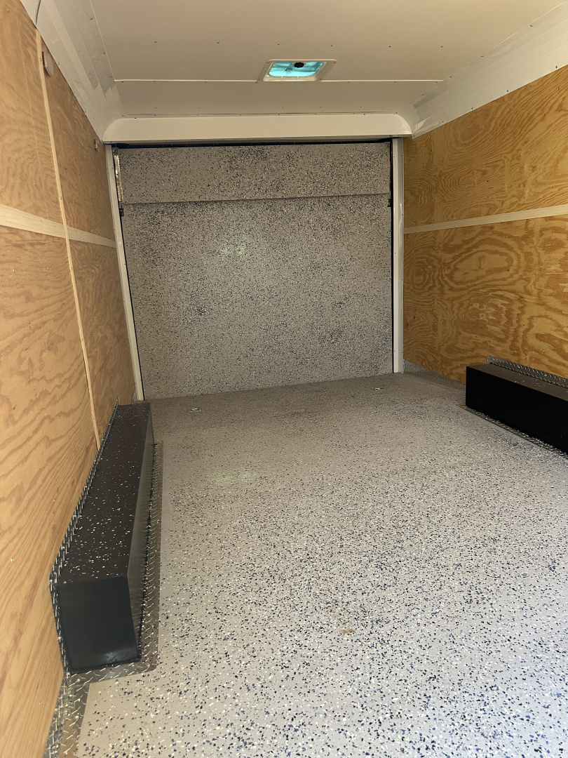 New 2024 Cargo Craft 8.5"x20'x7'Tall Car Hauler 3500's white/black out Cargo / Enclosed Trailer