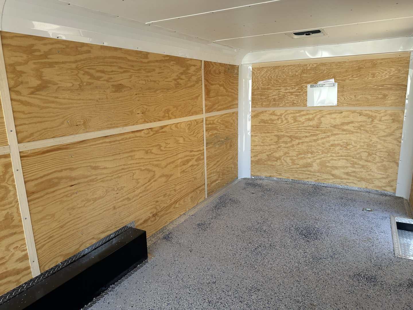 New 2024 Cargo Craft 8.5"x20'x7'Tall Car Hauler 3500's white/black out Cargo / Enclosed Trailer