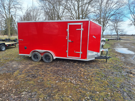 New 2025 Stealth Trailers 7x16 Titan Cargo / Enclosed Trailer 12  Extra Height (Paint Damage)