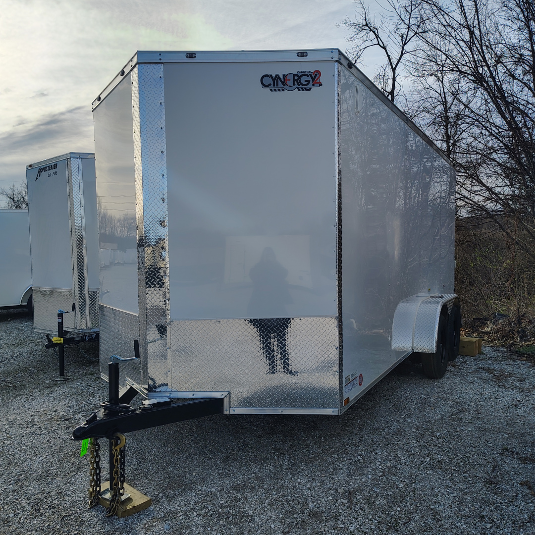 New 2026 Cynergy 2 7x16 TA Cargo/Enclosed Trailer, 7' Interior Height, 35K Axles, .080 Polycore Exterior Cargo / Enclosed Trailer