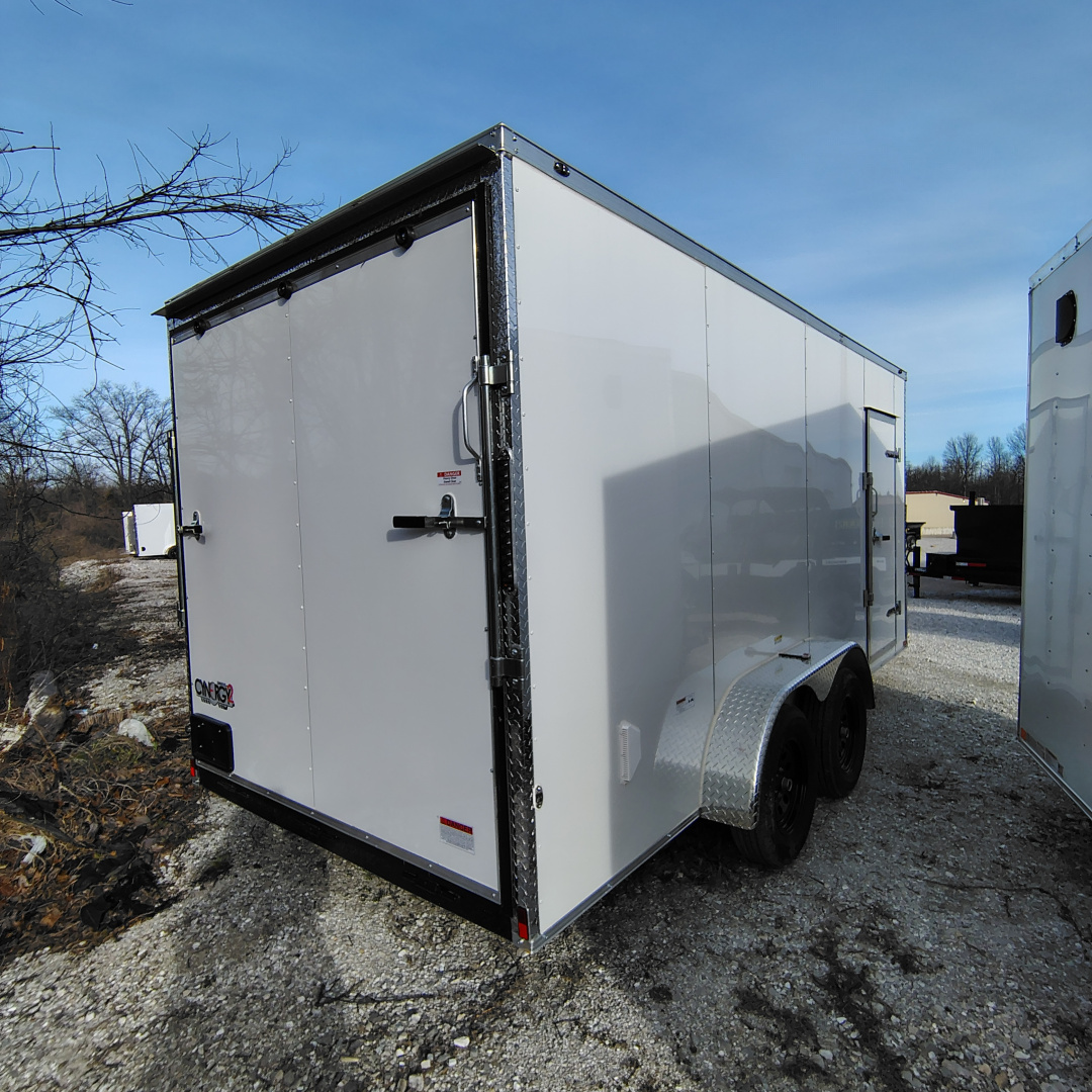 New 2026 Cynergy 2 7x16 TA Cargo/Enclosed Trailer, 7' Interior Height, 35K Axles, .080 Polycore Exterior Cargo / Enclosed Trailer