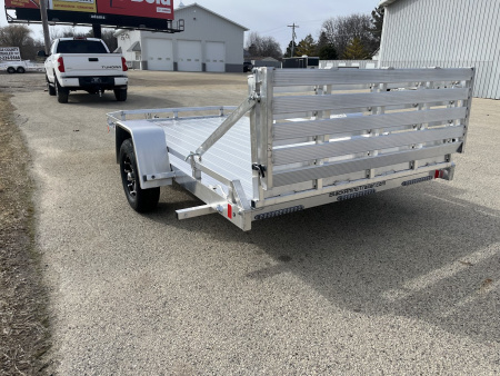 New 2026 Black Rhino Aluminum 81"x12' Low Profile LPS8112A w/ Bi-Fold Gate ATV Trailer