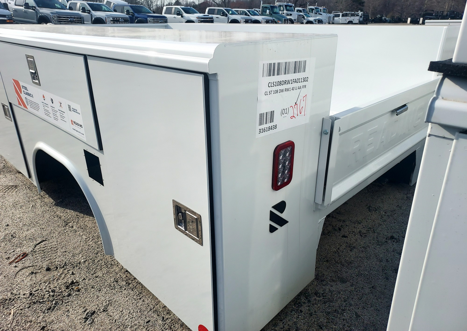 New 2026 Reading CS 108 DW Service Bodies