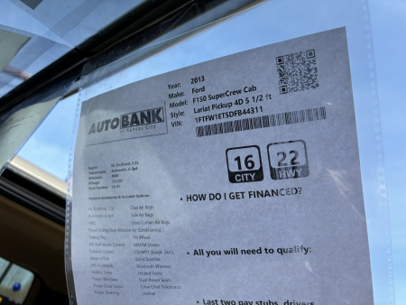 Used 2013 Ford F150 Super Crew Cab Truck