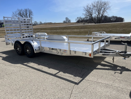 New 2026 Black Rhino Aluminum 81 x18' LST718A-10K, Special Order Utility Trailer