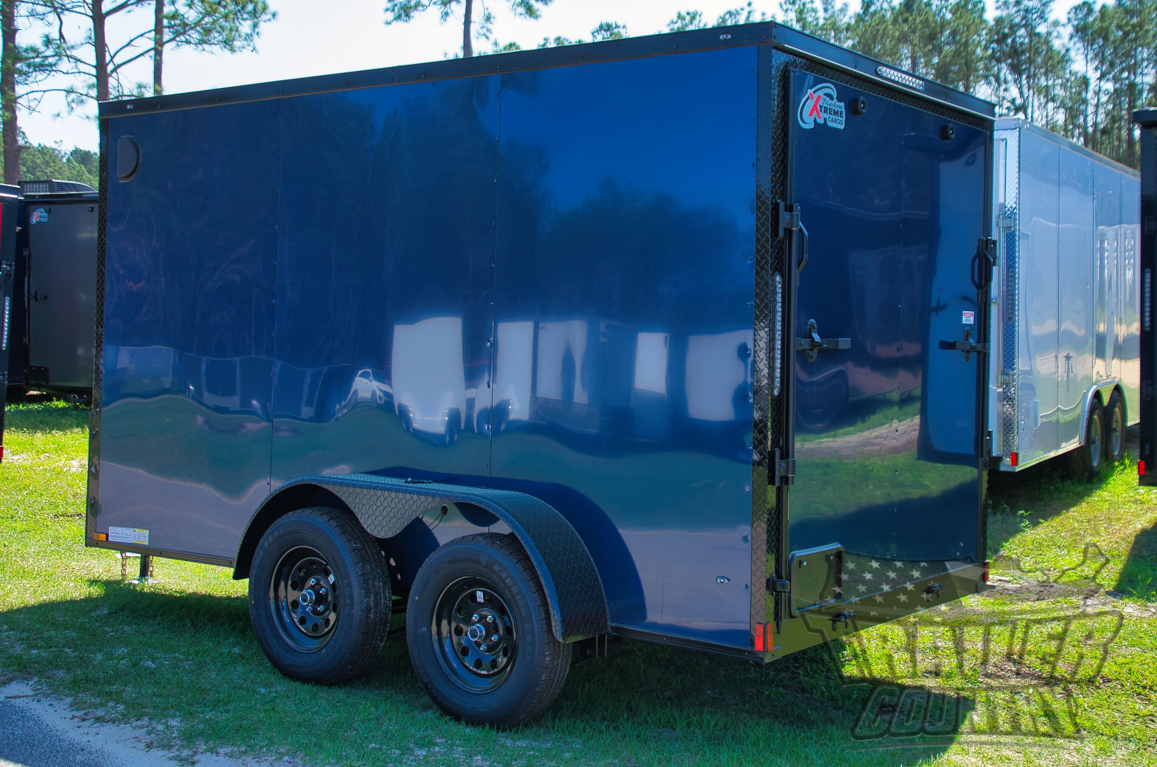 New 2026 Xtreme Cargo 6X12 Tandem Axle With Blackout Package