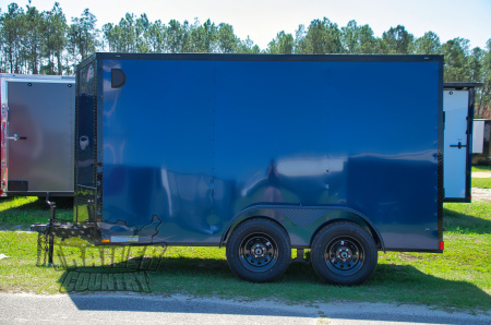 New 2026 Xtreme Cargo 6X12 Tandem Axle With Blackout Package
