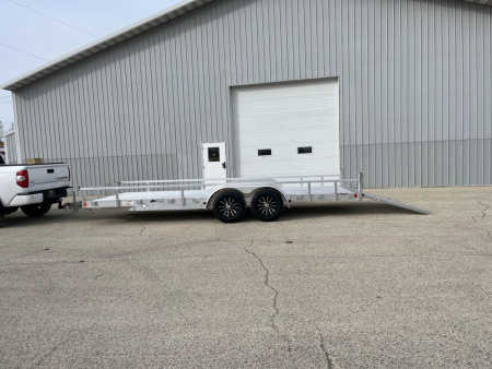 New 2026 Black Rhino Aluminum 81 x20' LST720A-10K, Special Order Utility Trailer
