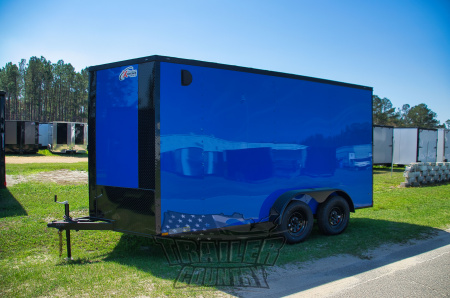 New 2026 Xtreme Cargo 7x14 With Blackout Package Cargo / Enclosed Trailer