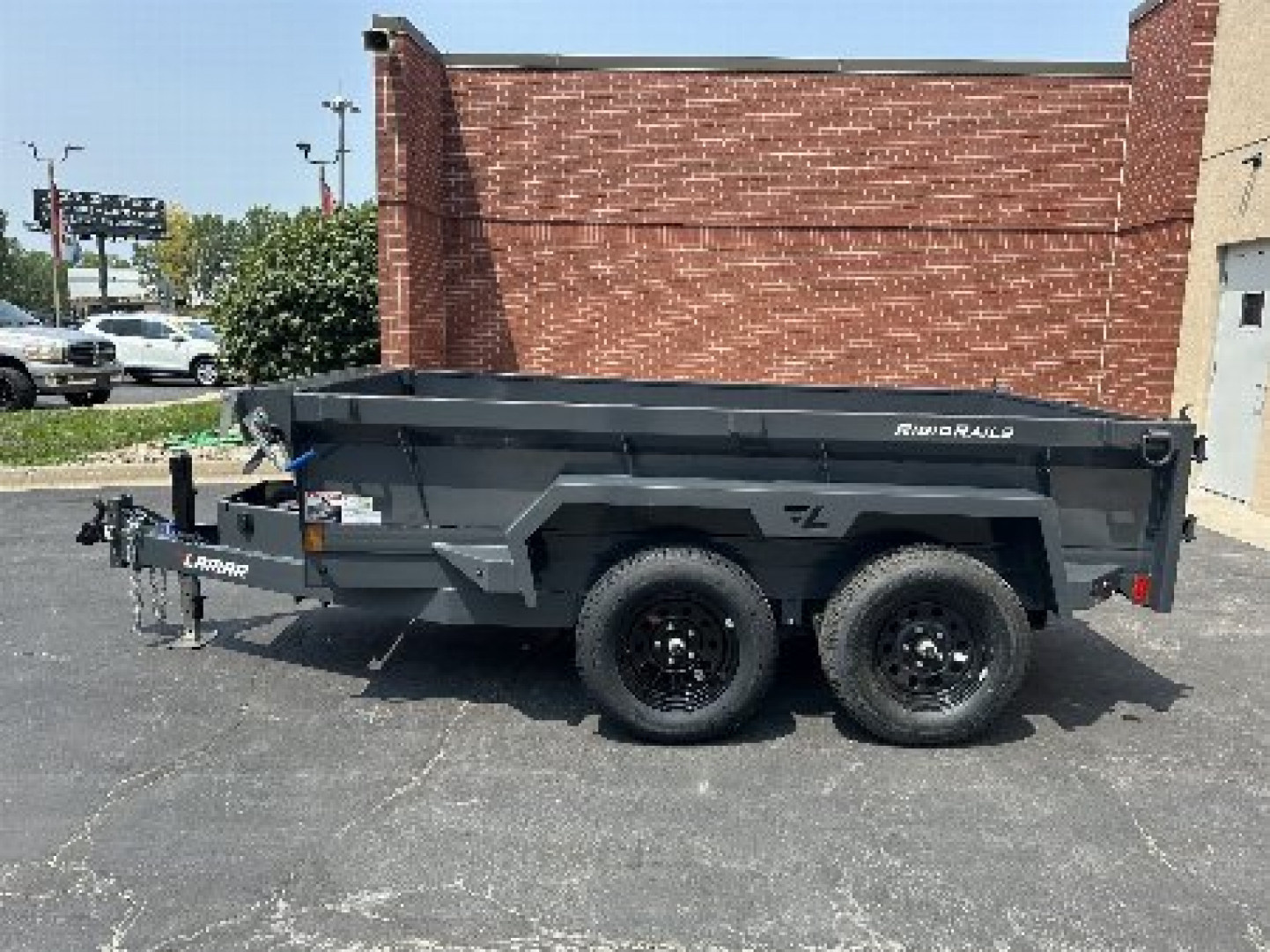 New 2026 Lamar Trailers 60"x10' -7K Mini Dump Trailer