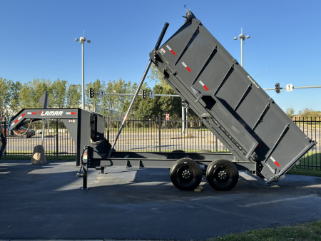 New 2026 Lamar Trailers 83 x16'-14K Telescopic Dump Trailer
